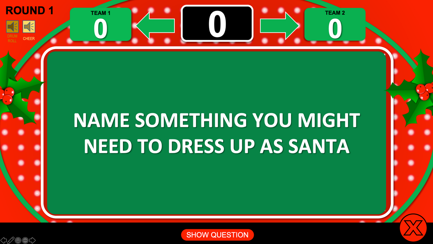 Christmas Trivia PowerPoint Game