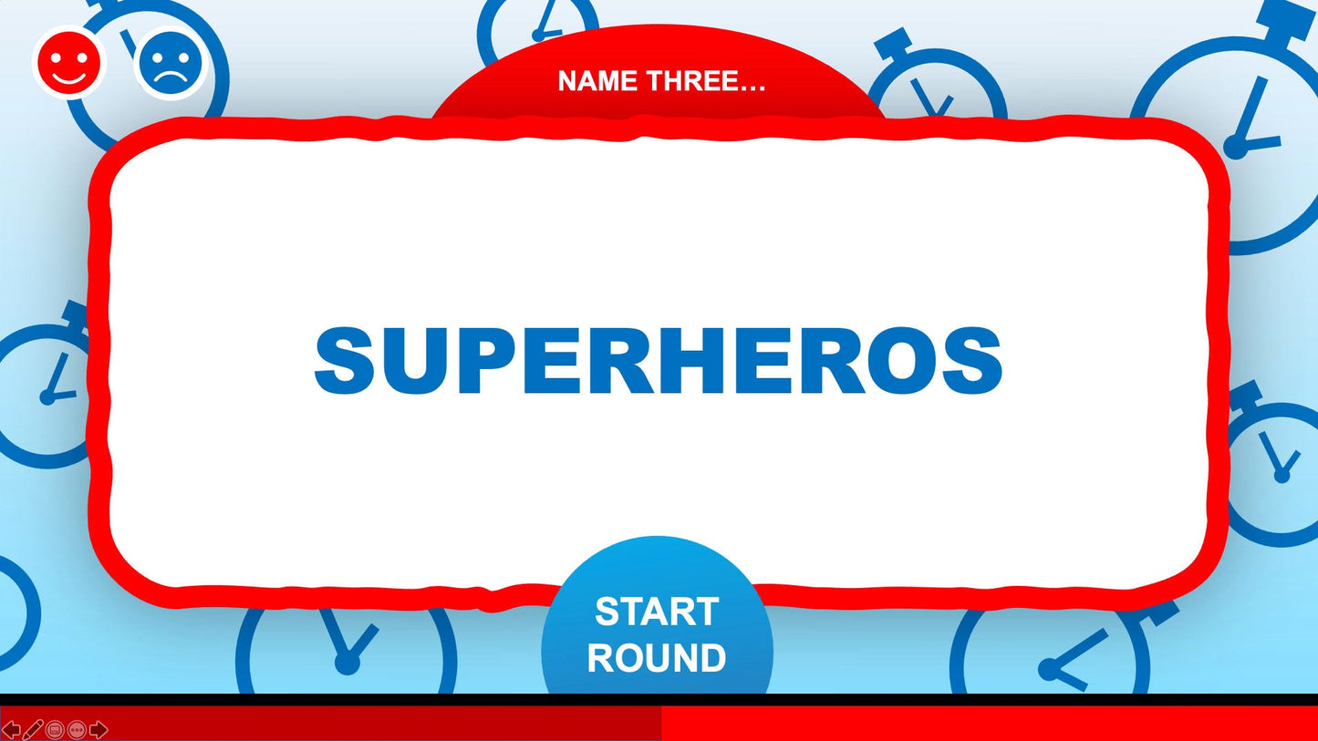 5 Second Game for PowerPoint Party Games Third Answer