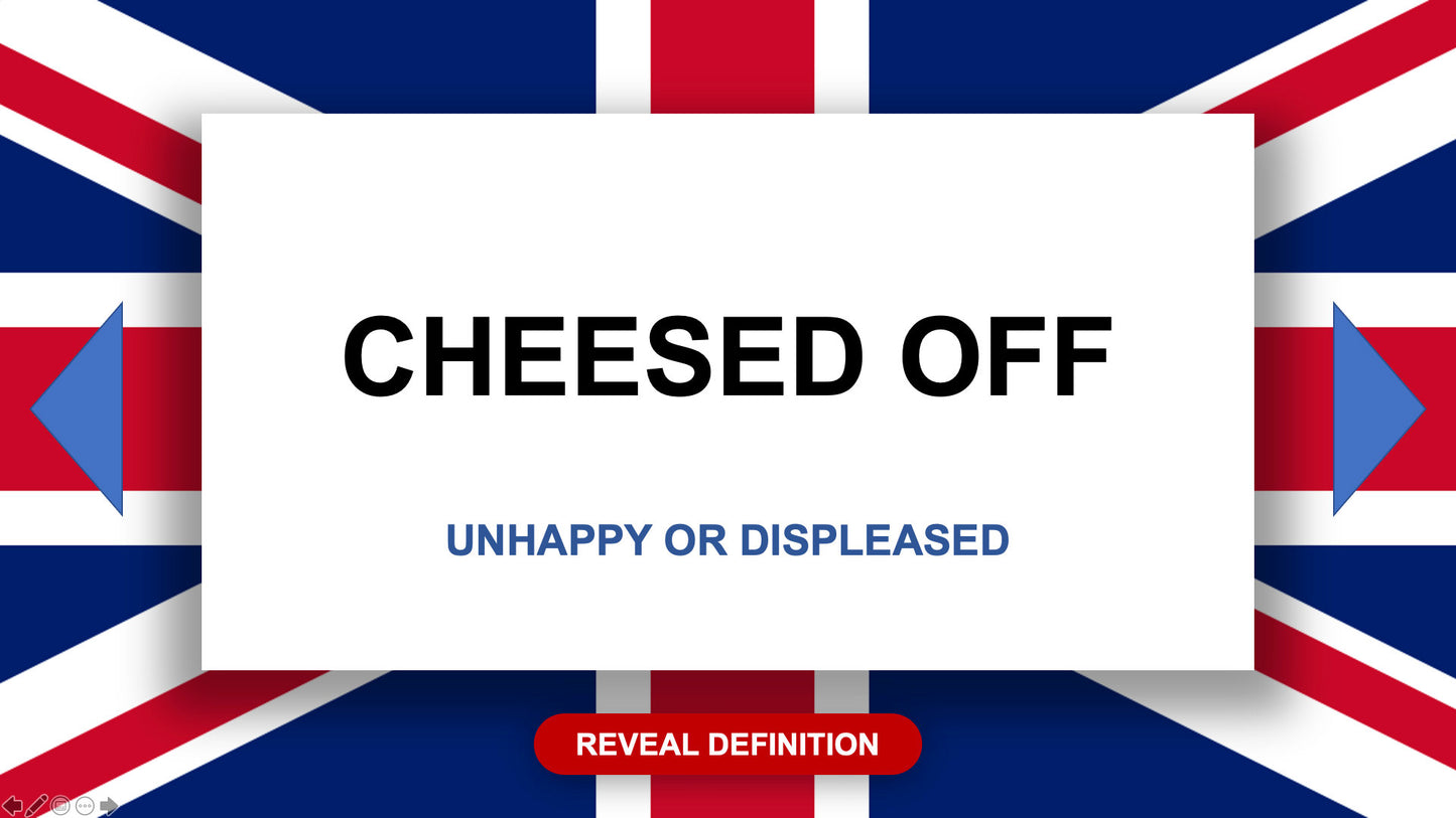 British Slang Quiz Family Powerpoint Party Games For Zoom Answer 4