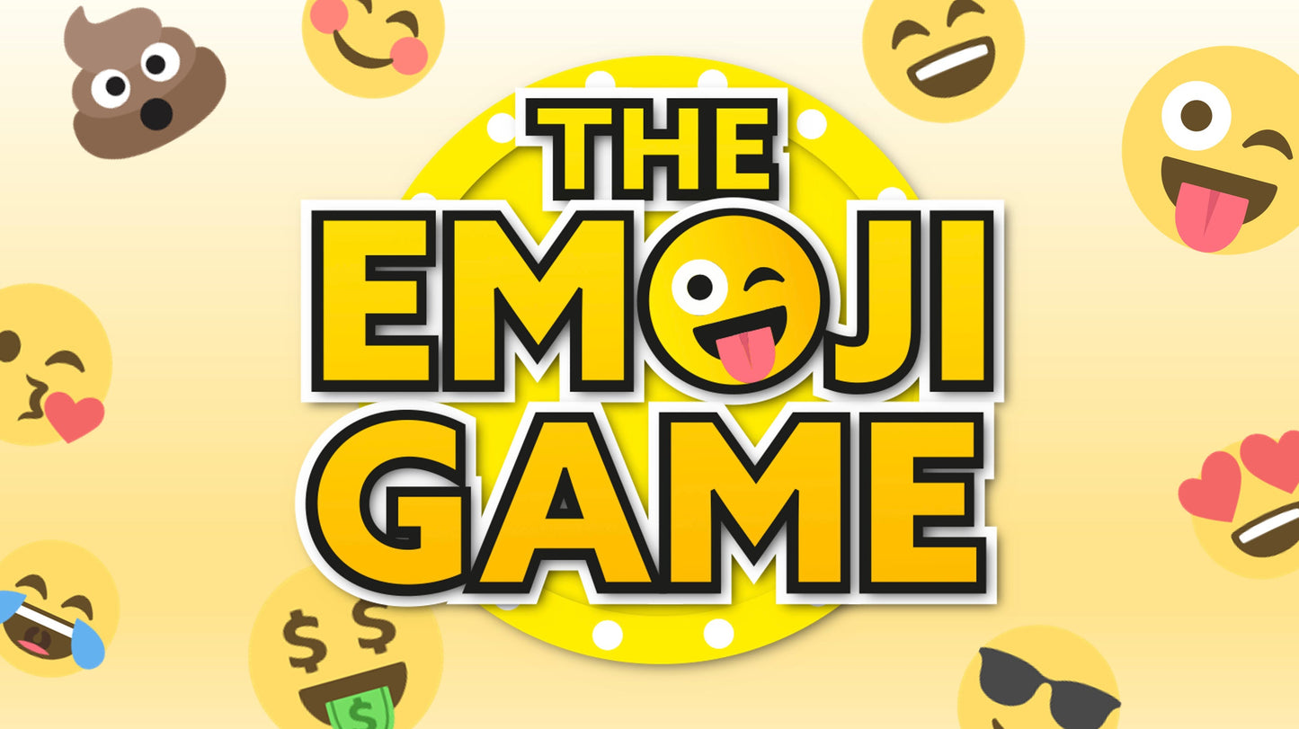 The Emoji Game 100 Rounds PowerPoint Games for Zoom Slide