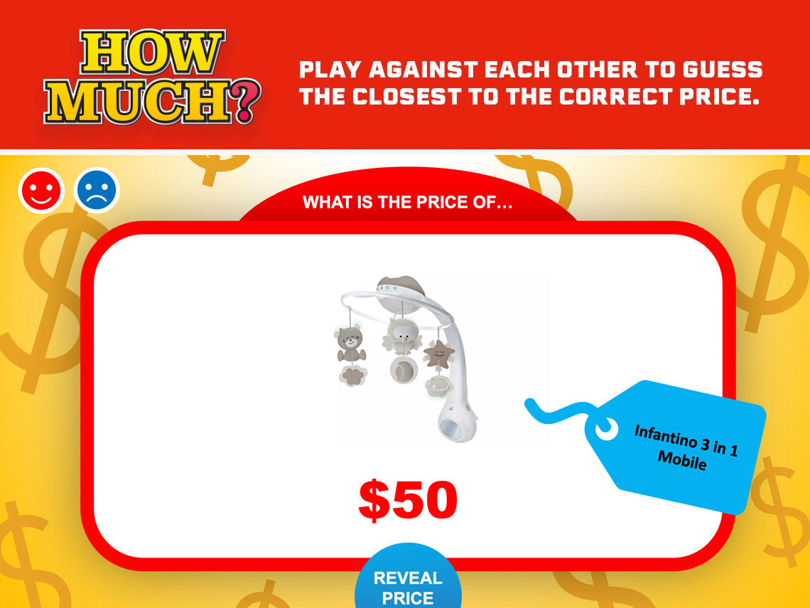 Guess The Price Baby Shower Price Is Right Game PowerPoint Party Game How Much?