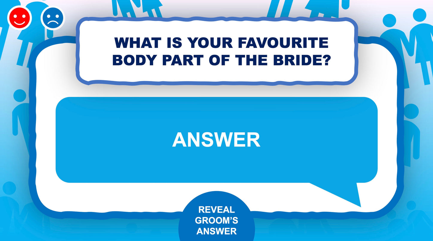 What Did The Groom Say? Bridal Shower PowerPoint Games For Zoom Round Two