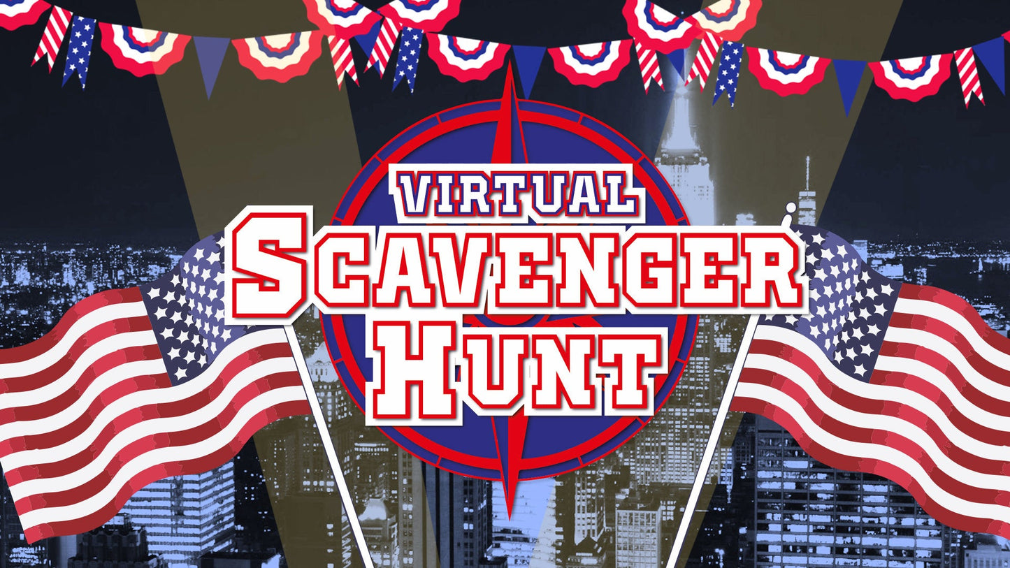 Virtual Scavenger Hunt 4th of July Edition Game Slide