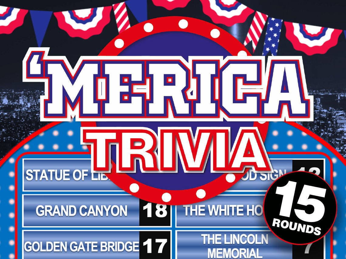 Merica Trivia 4th of July Family Feud Powerpoint Party Games For Zoom