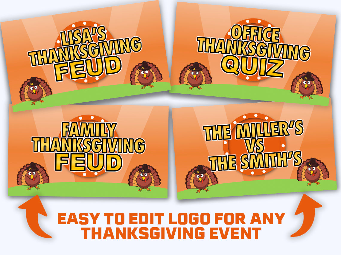 Thanksgiving Feud PowerPoint Game