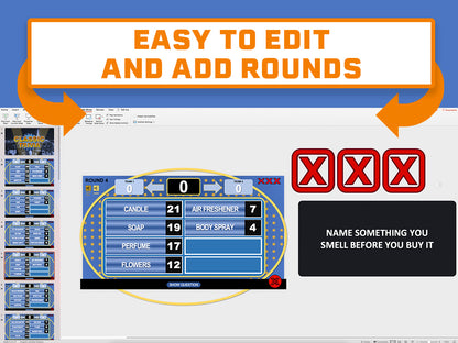 Custom Feud PowerPoint Game