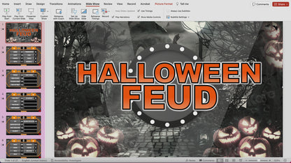 Halloween Feud PowerPoint Game