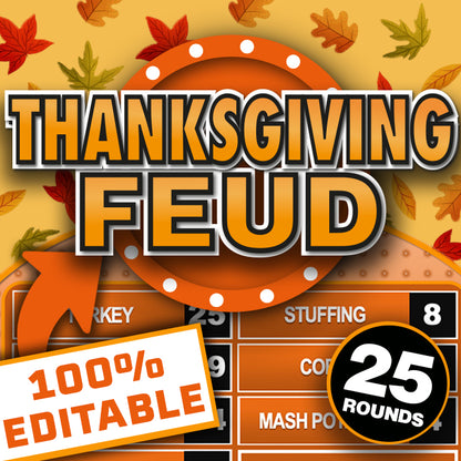 Thanksgiving Feud PowerPoint Game