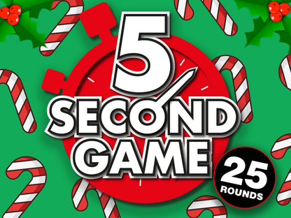 Christmas 5 Second Game PowerPoint Game