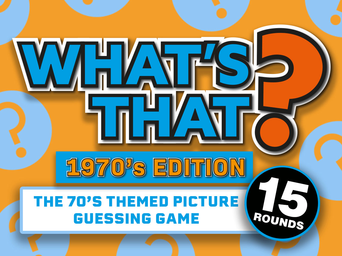 70's Party PowerPoint Games Bundle