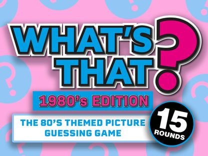 80's Party PowerPoint Games Bundle