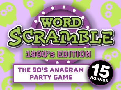 90's Party PowerPoint Games Bundle