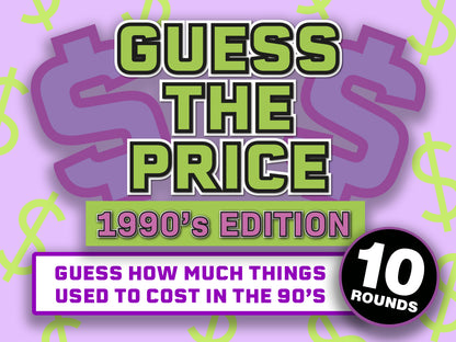 90's Party PowerPoint Games Bundle