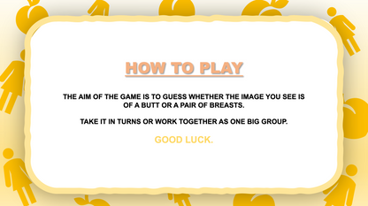 Boobs or Butts Baby Shower Powerpoint Game