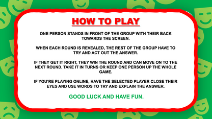 Christmas Charades PowerPoint Game