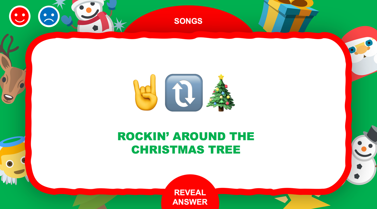 The Emoji Game Christmas PowerPoint Game