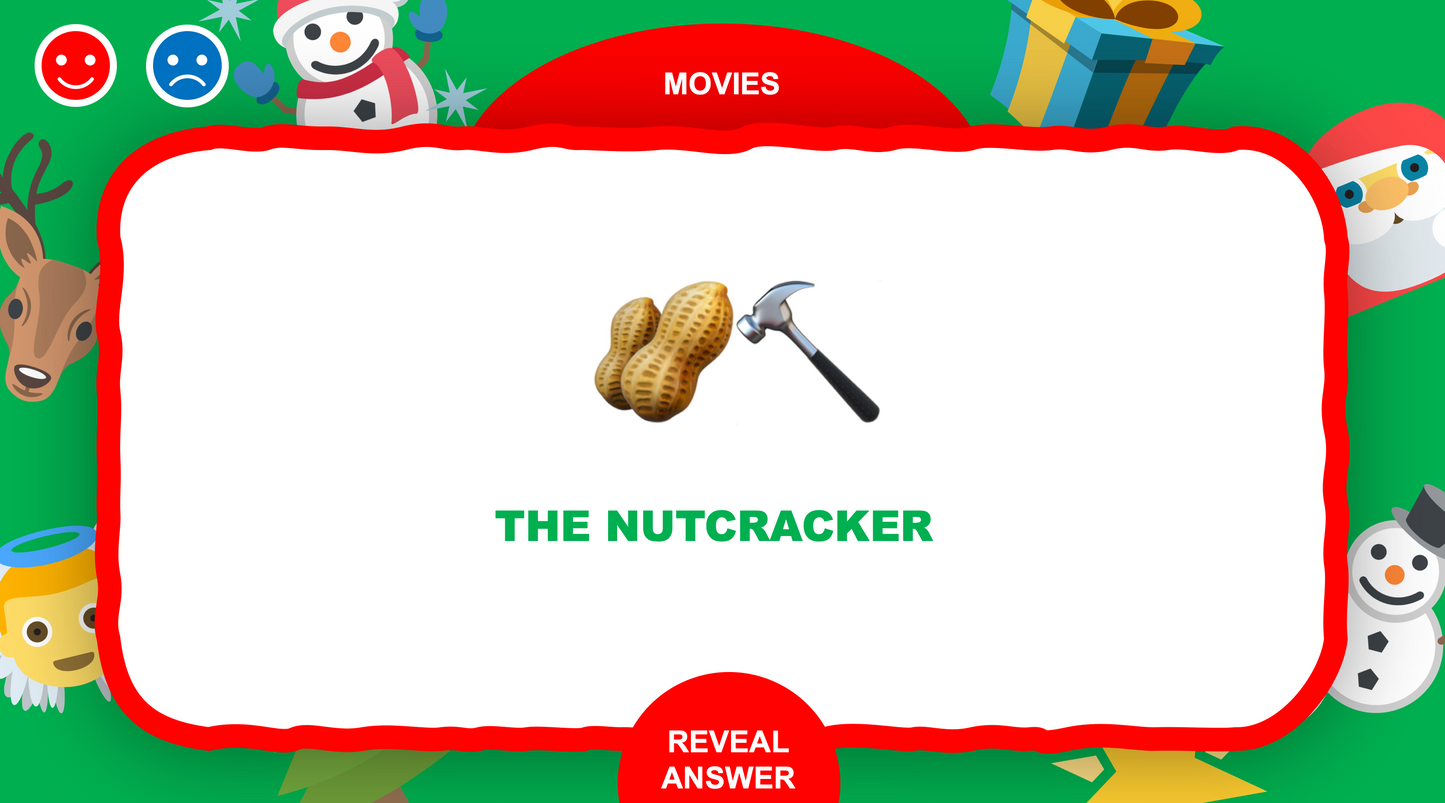 The Emoji Game Christmas PowerPoint Game