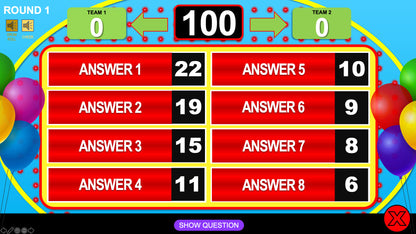 Birthday Trivia Family Powerpoint Party Games for Zoom Answer Page