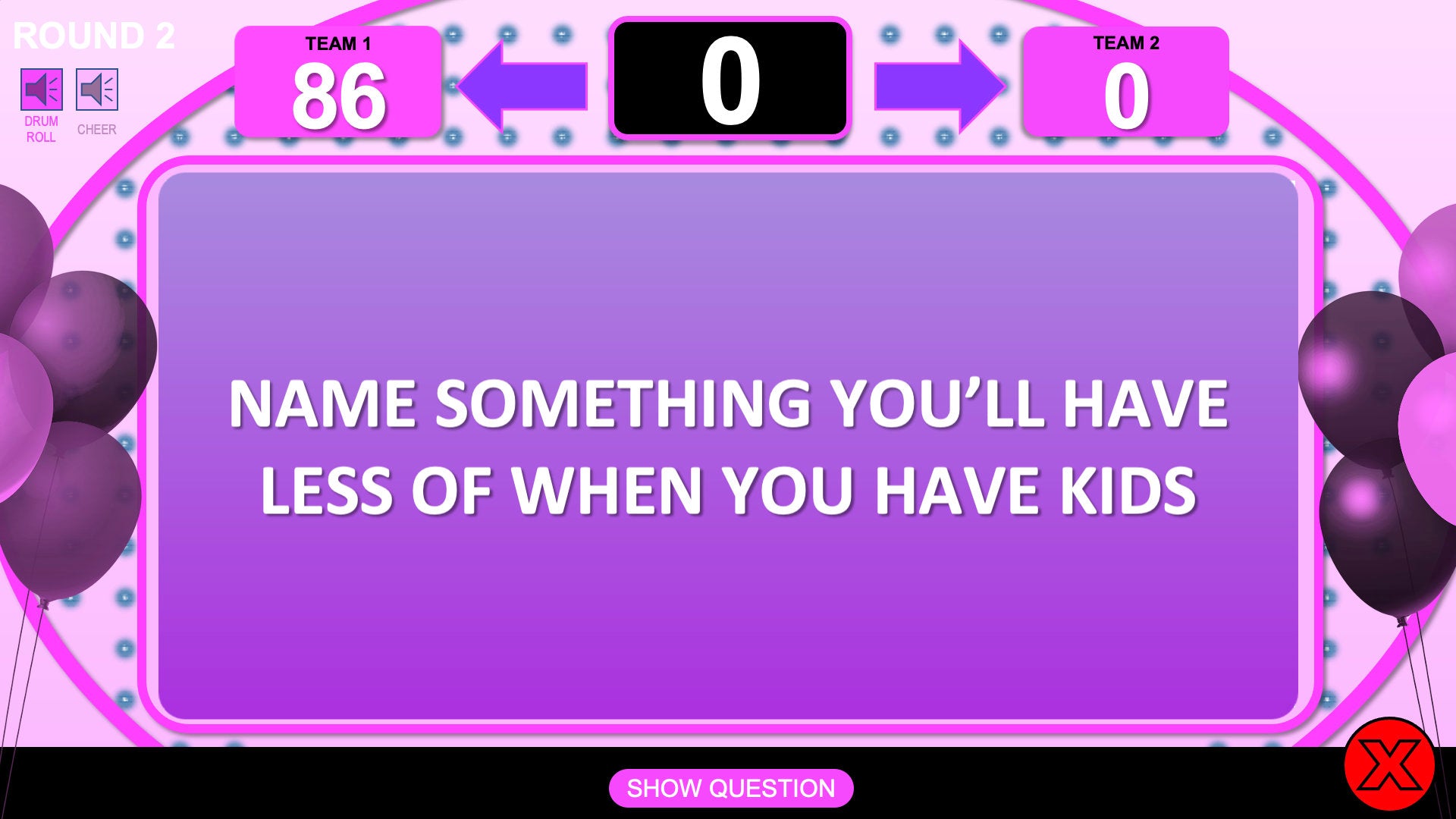 Girls Baby Shower Trivia Powerpoint Party Game - Girls Edition Question two