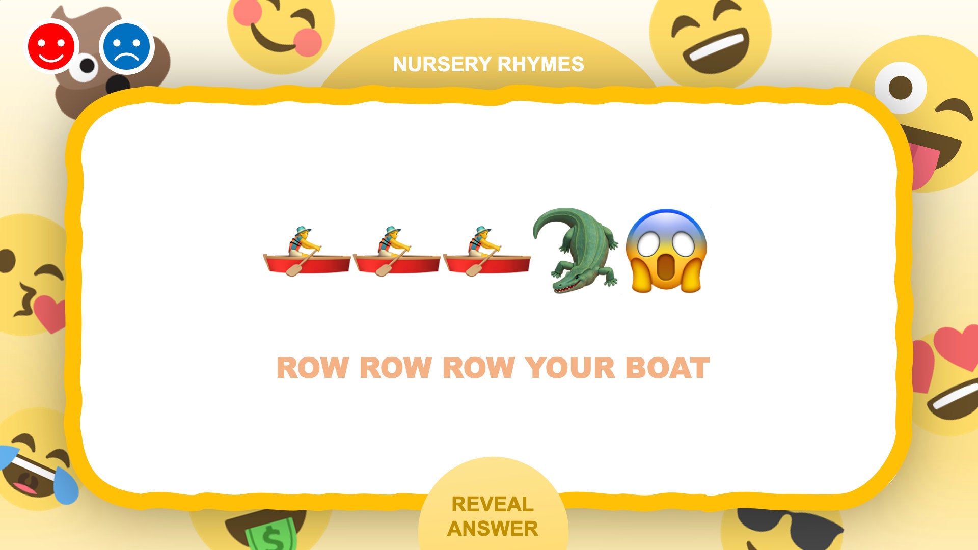 The Emoji Game Baby Shower Powerpoint Games for Zoom Round Two