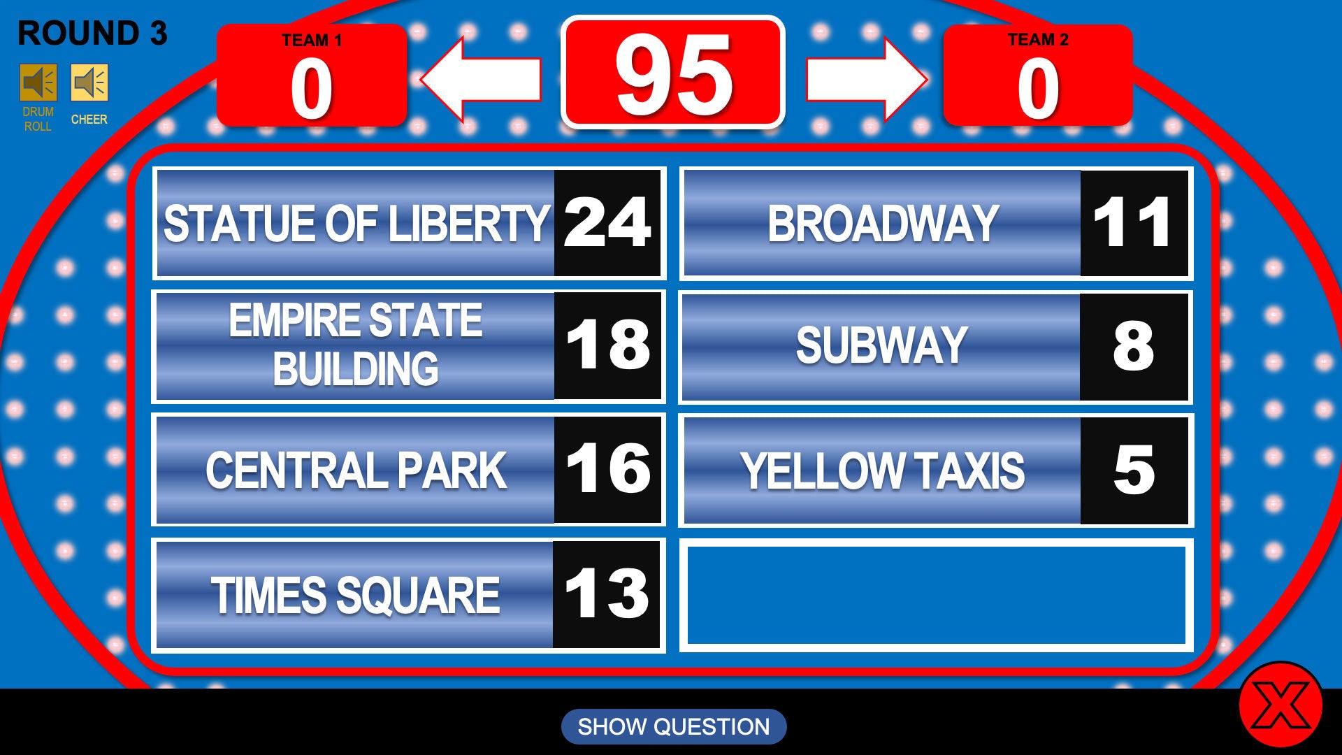 Merica Trivia 4th of July Family Feud Powerpoint Party Games For Zoom Answers