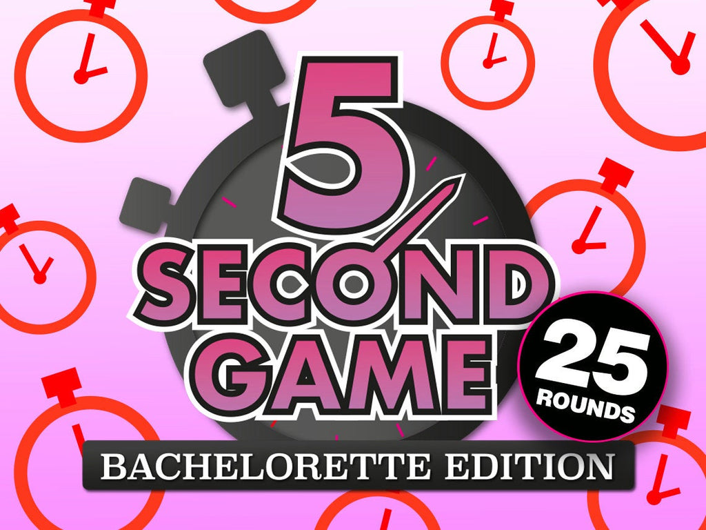 5 Second Game for the Bachelorette Party PowerPoint Game 