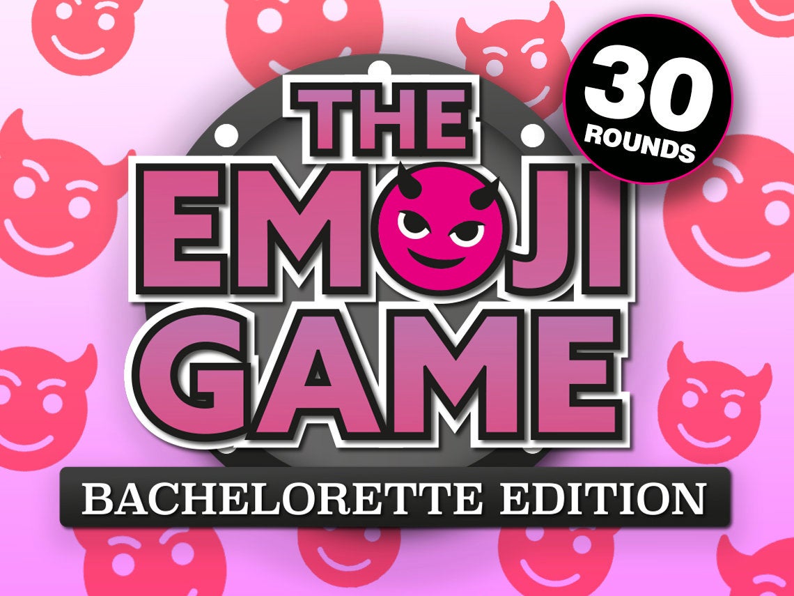 The Emoji Game Bachelorette Edition Powerpoint Games for Zoom