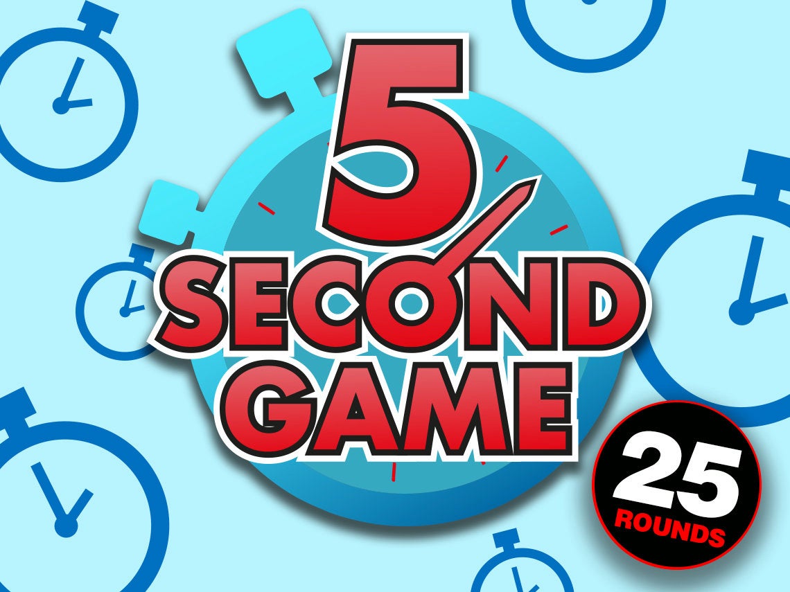 5 Second Game - PowerPoint Game – TopPartyGames