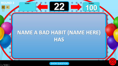 Birthday Trivia Family Powerpoint Game - Boys Edition Question Two