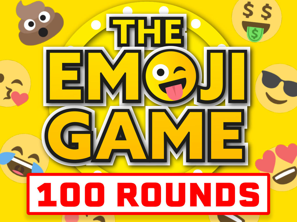 The Emoji Game 100 Rounds PowerPoint Games for Zoom