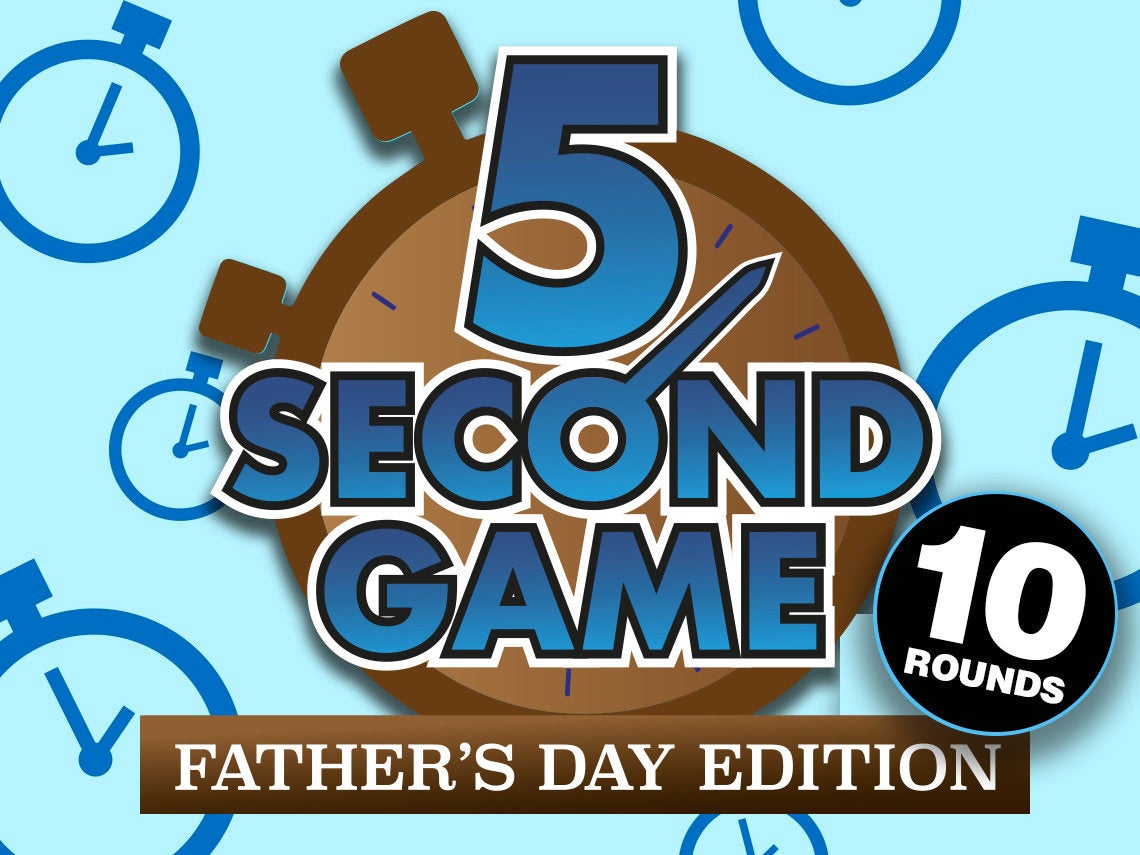 5 Second Game - Fathers Day PowerPoint Game Edition