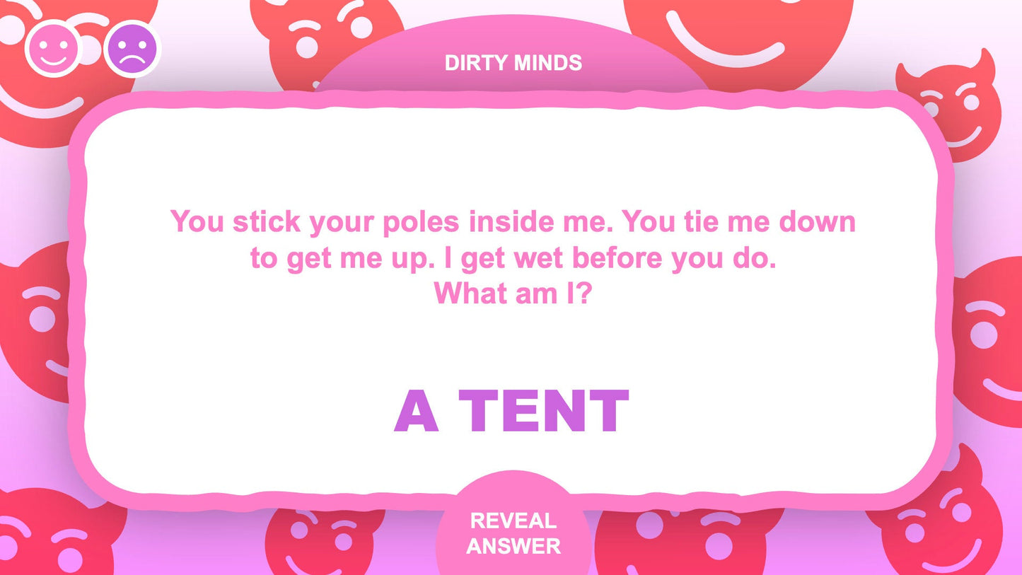 Dirty Minds PowerPoint Game