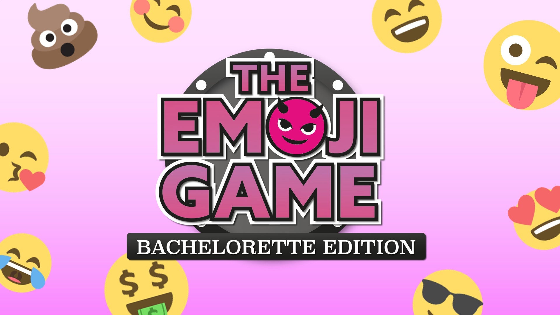 The Emoji Game Bachelorette Edition Powerpoint Games for Zoom Slide One