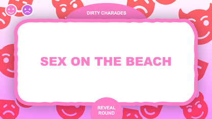 Dirty Charades PowerPoint Party Games Bachelorette for Zoom Answer One