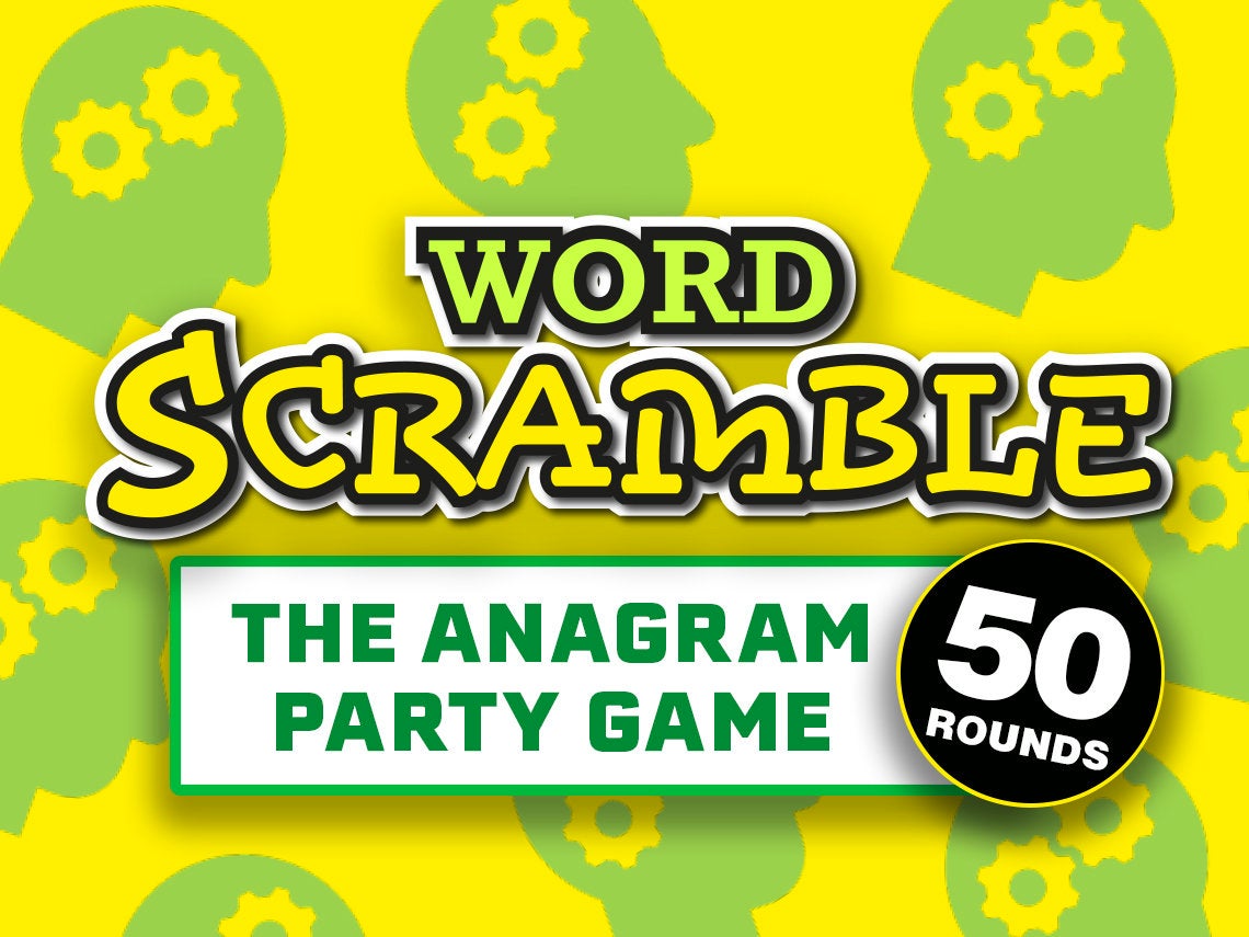 Word Scramble PowerPoint Games for Zoom Word Game