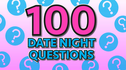 100 date night questions party games for couples powerpoint title page