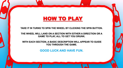 Spin The Bottle PowerPoint Drinking Games for Zoom Guide