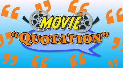 Quotation Movie Edition PowerPoint Party Games for Zoom Slide