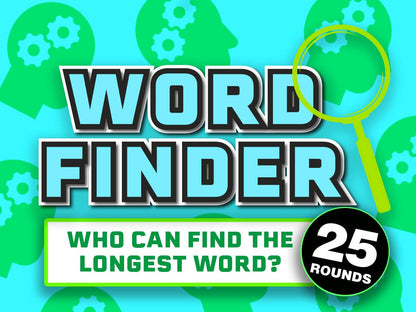 Word Finder PowerPoint Games for Zoom