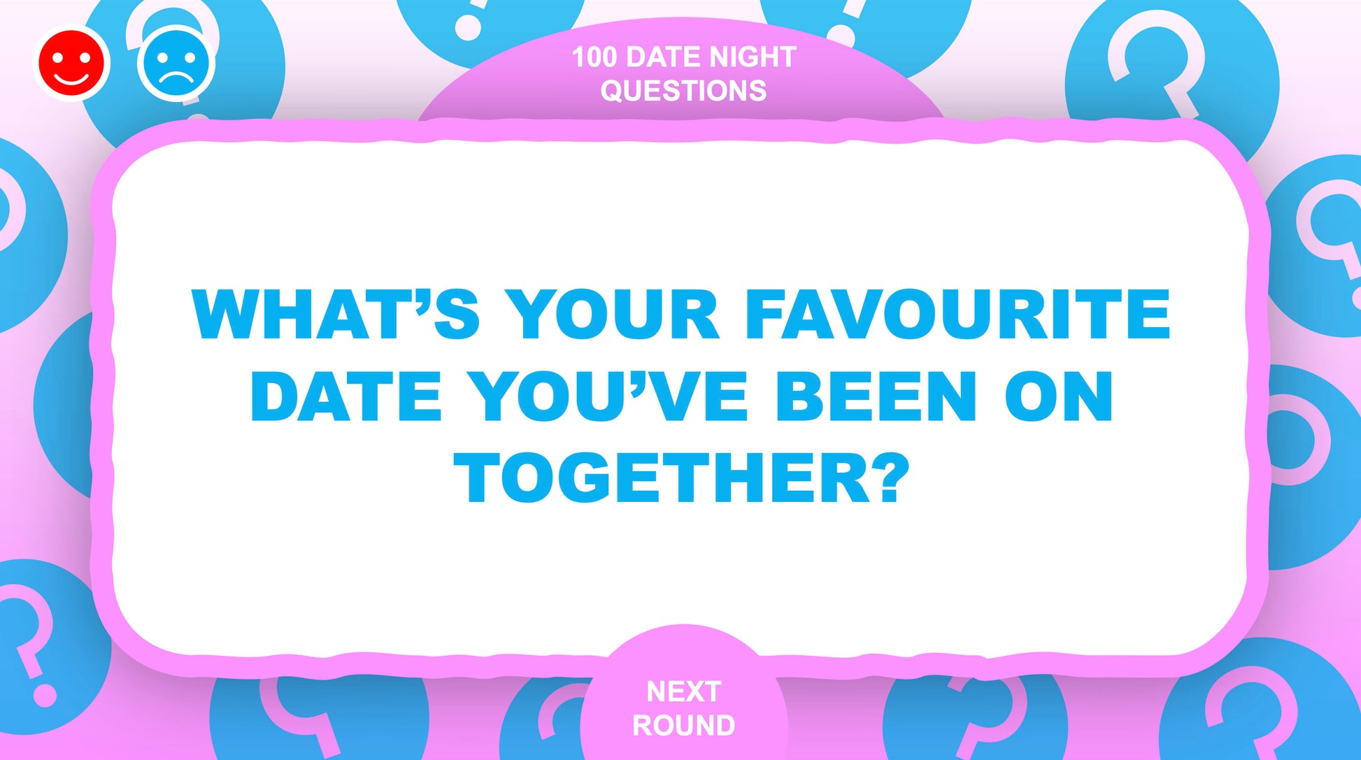 100 date night questions powerpoint question one