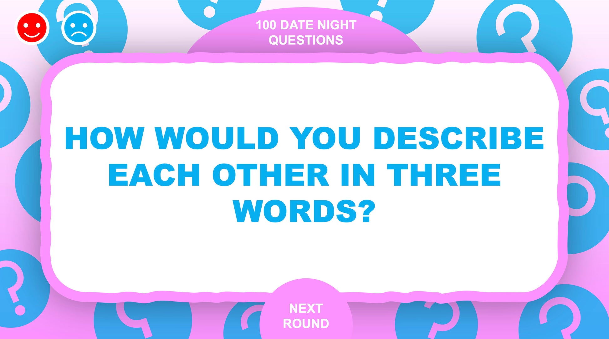 100 date night questions powerpoint question two