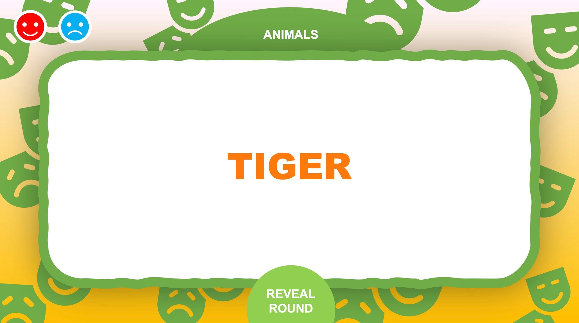 Animal Charades PowerPoint Games for Zoom Answer One