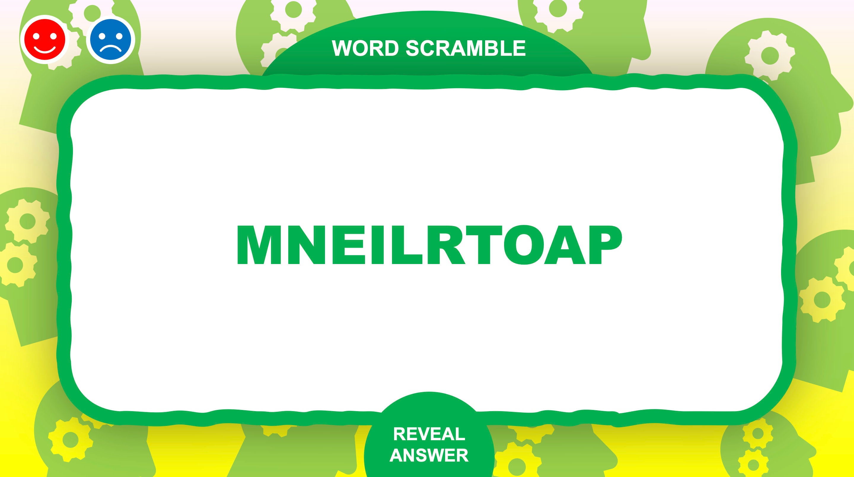 Word Scramble PowerPoint Game – TopPartyGames