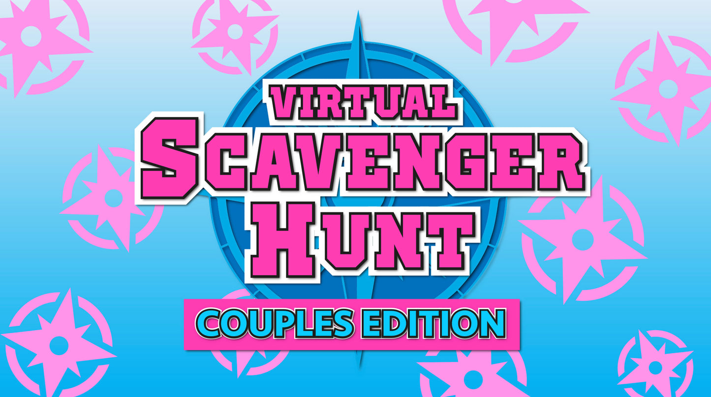 Couples Scavenger Hunt PowerPoint Game Slide One